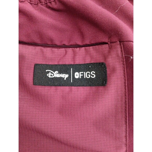 Figs Disney Scrub Joggers Women's XL Drawstring Pockets Stretch Small Pull (Pic) - Picture 3 of 9